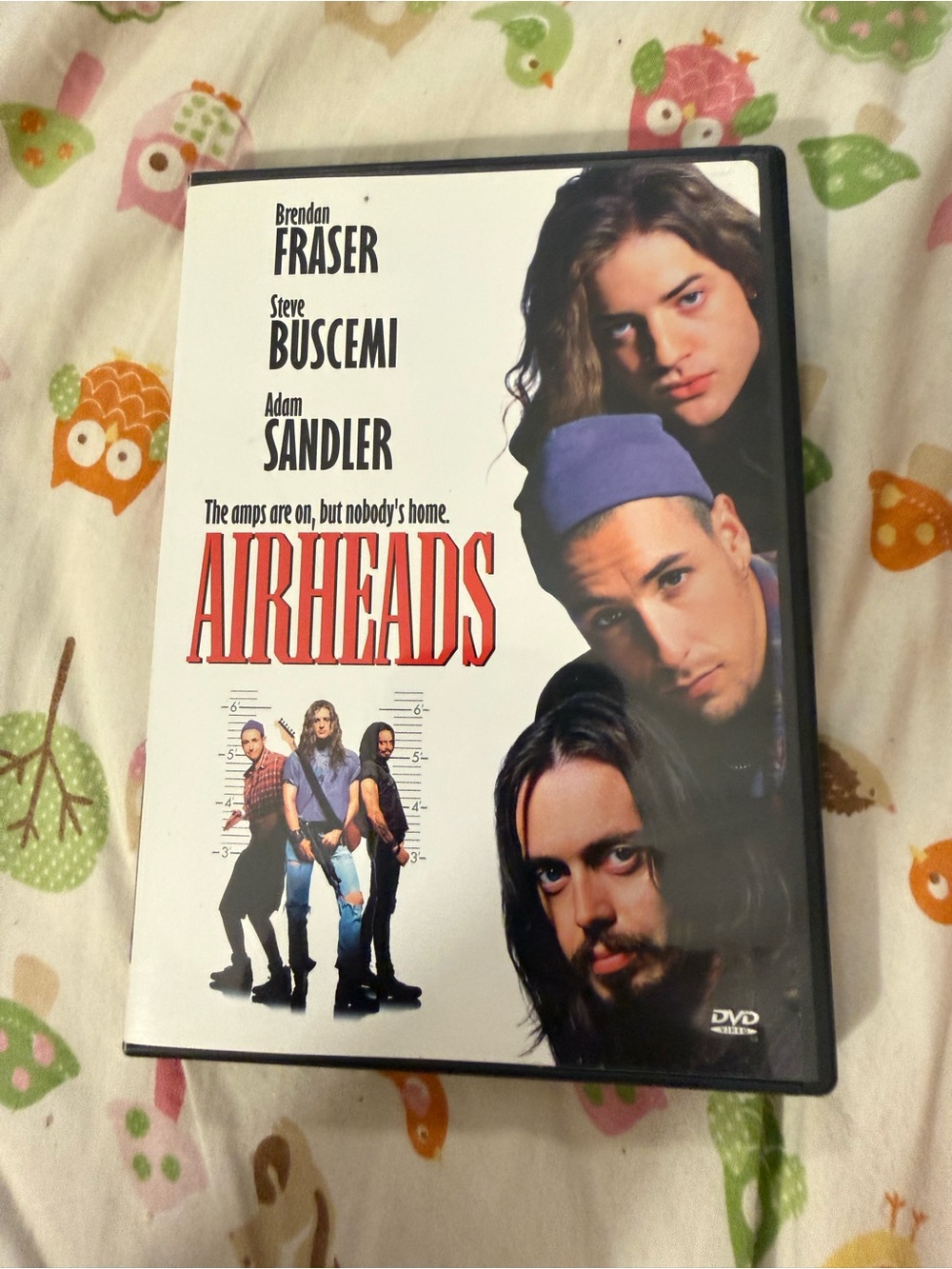 DVD Case - Airheads Movie The amps are on, but nobody’s home PG 13